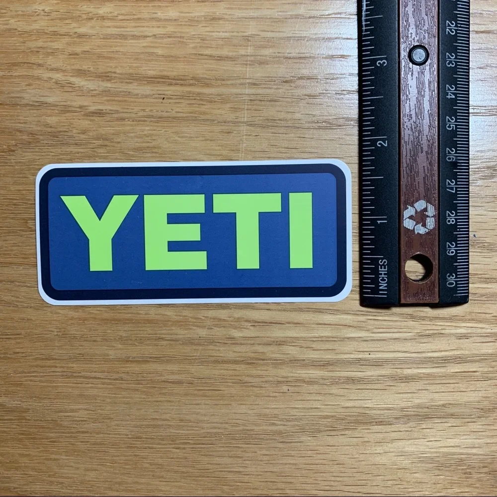 Yeti Stickers - Set of 10 - Blue/Green
